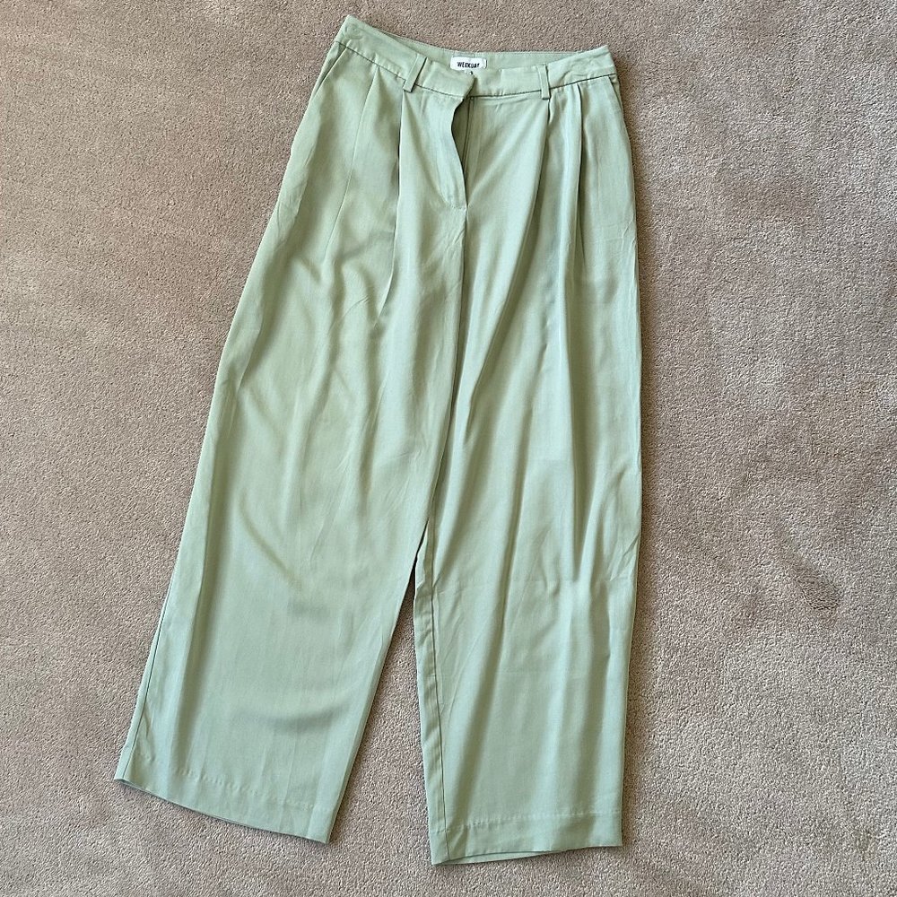 From ASOS - Silky Wide Leg Pants